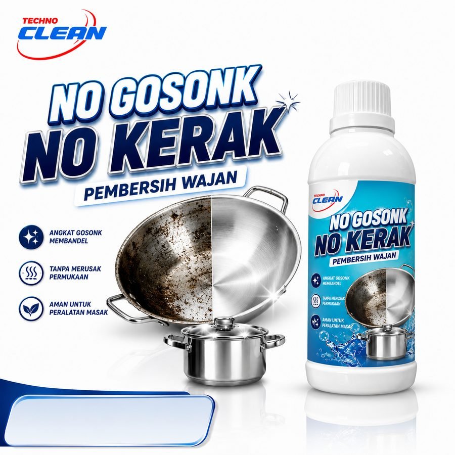 Techno Cleaner No Gosonk No Kerak 500ml