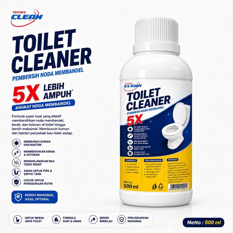 Techno Cleaner Toilet Cleaner 500ml